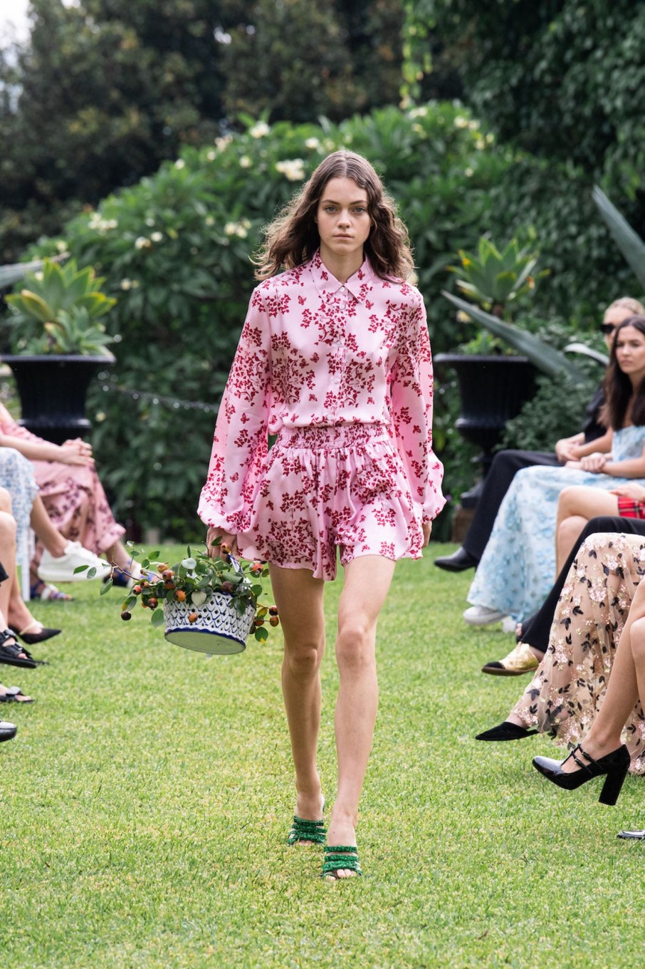 Clothing MacGraw | Story Short In Pink Print