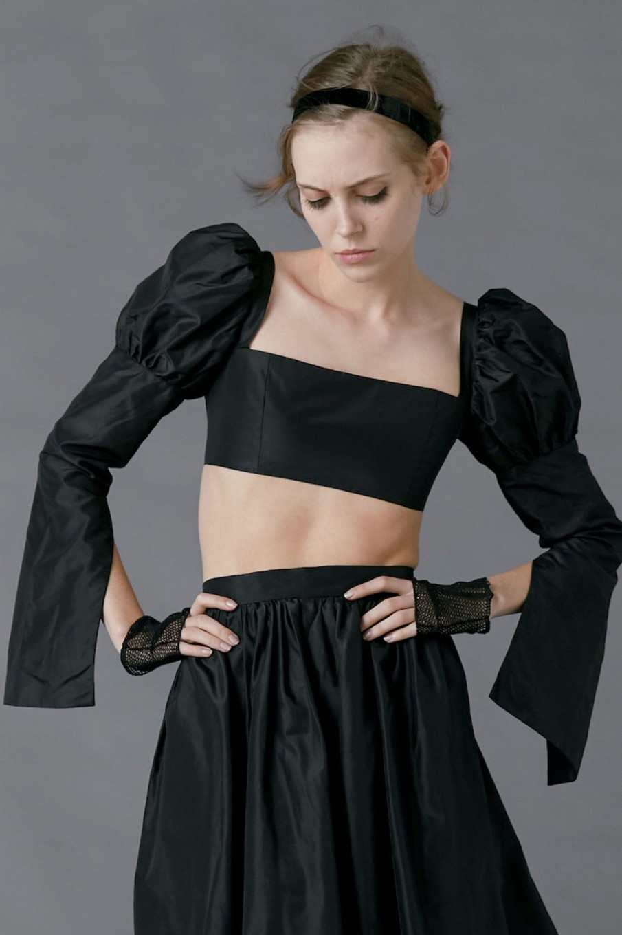 Clothing MacGraw | Canary Top In Black