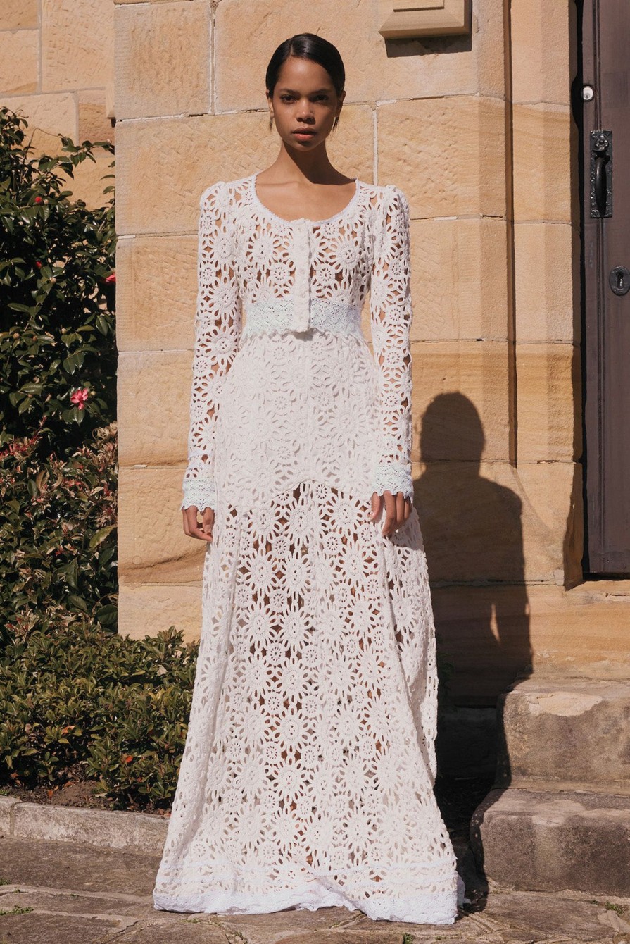 Clothing MacGraw | Noble Top In Ivory Lace