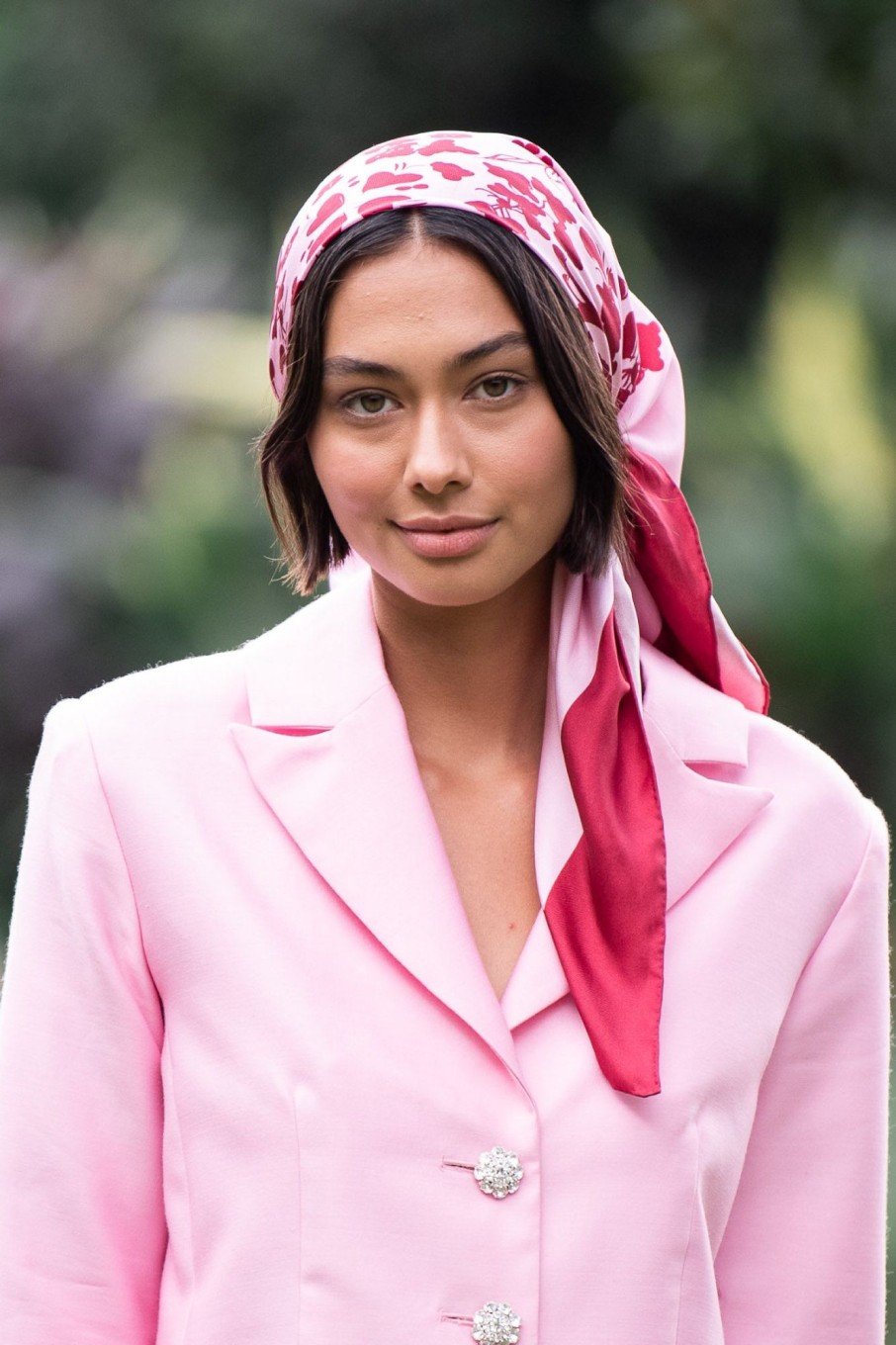 Accessories MacGraw | Porcelain Scarf In Pink