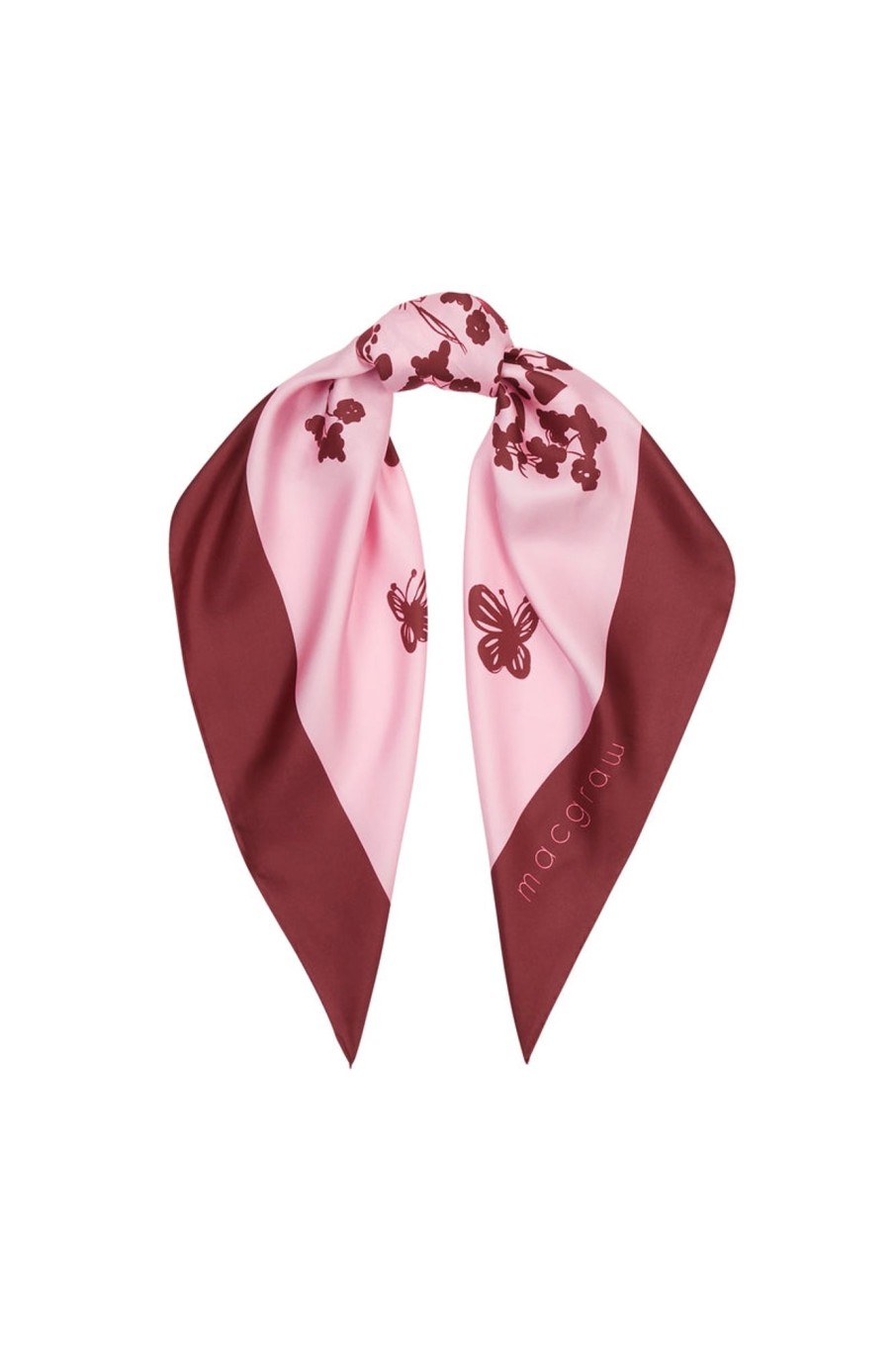 Accessories MacGraw | Porcelain Scarf In Pink