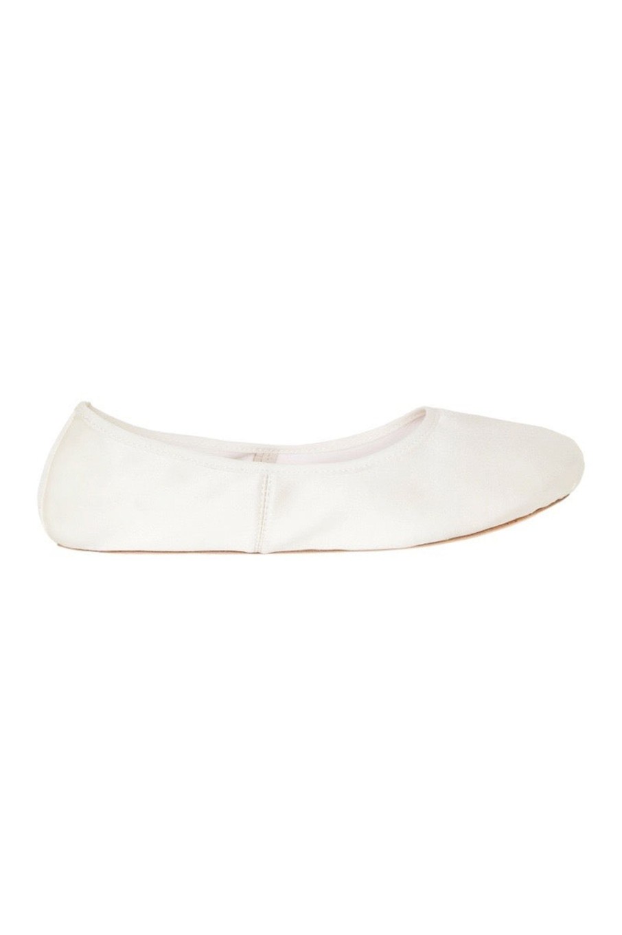 Accessories MacGraw | Satin House Slipper In Ivory