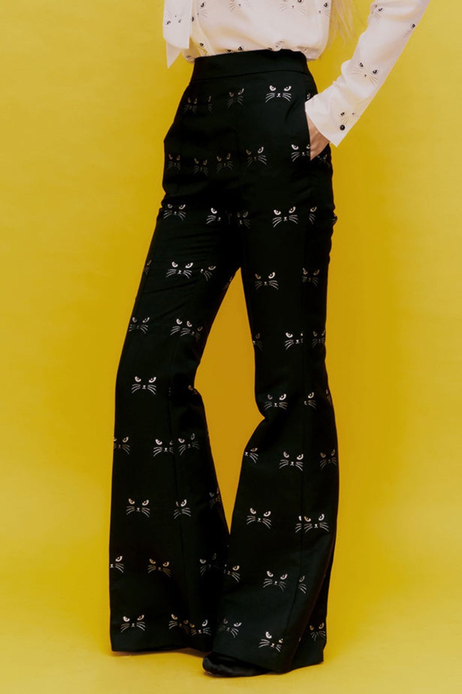 Clothing MacGraw | Circa 72 Trouser In Black Cat