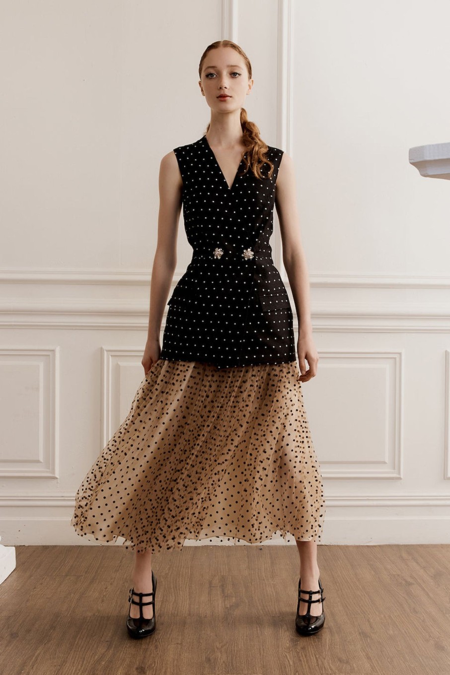 Clothing MacGraw | Dreamer Skirt In Nude Spot