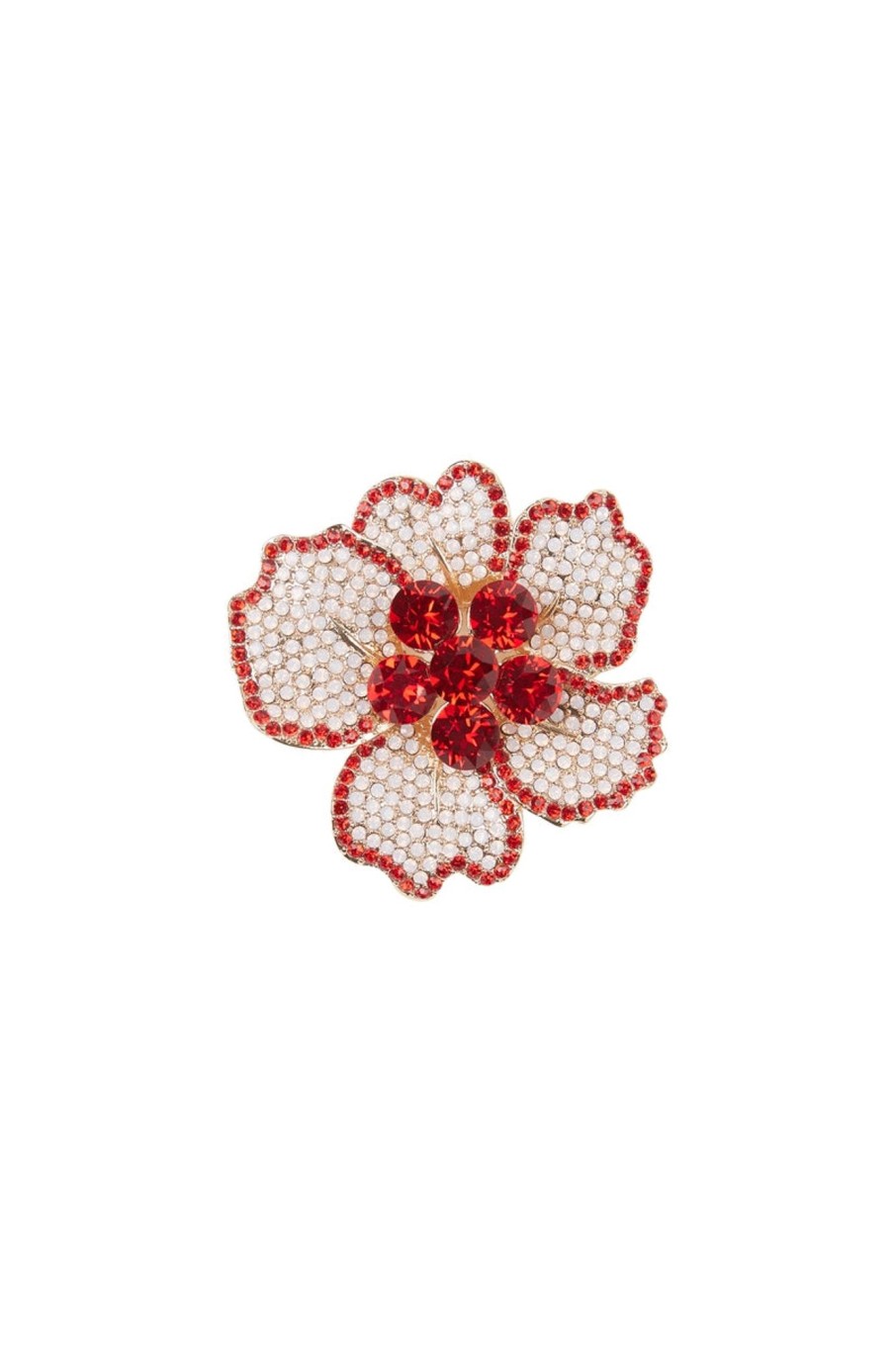 Accessories MacGraw | Camellia Brooch In Pink