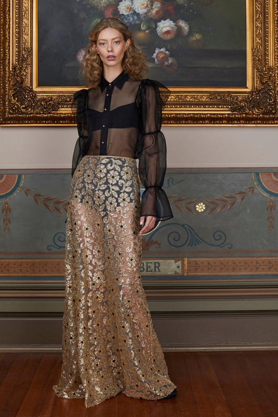 Clothing MacGraw | Dorothea Skirt In Gold