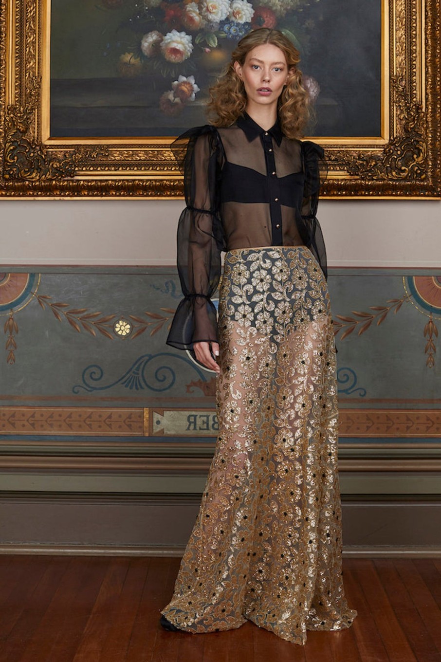 Clothing MacGraw | Dorothea Skirt In Gold