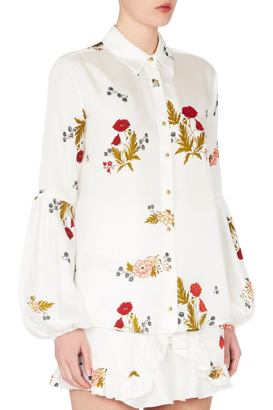 Clothing MacGraw | Bonjour Blouse In Ivory